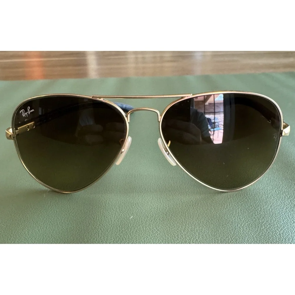 Ray-Ban Aviator RB 8307 112/85 Carbon Fiber Matte Gold 58-14mm Gradient Lenses